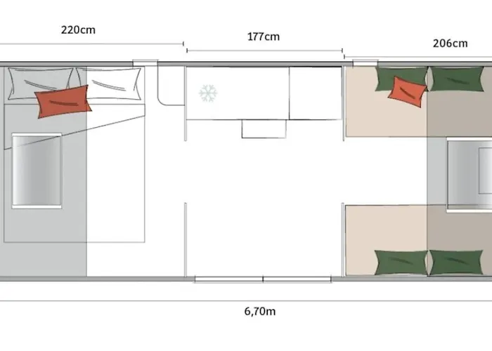 Kemping 3 Etoiles - Piscine - Ccaffdc